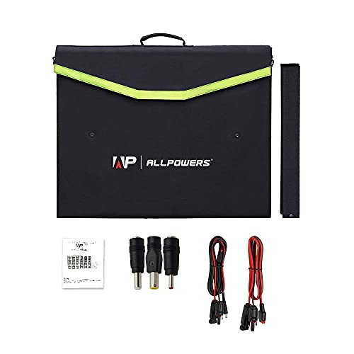 ALLPOWERS 100W Foldable Solar Charger Kit