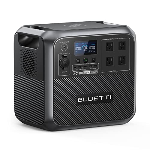 BLUETTI AC180 Portable Power Station 1152Wh