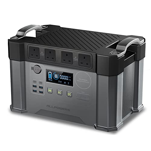 ALLPOWERS 1500Wh Portable Power Station with AC Outlets