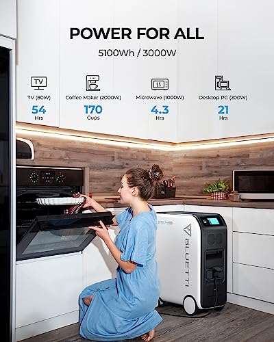 BLUETTI EP500Pro Solar Power Station 5100Wh