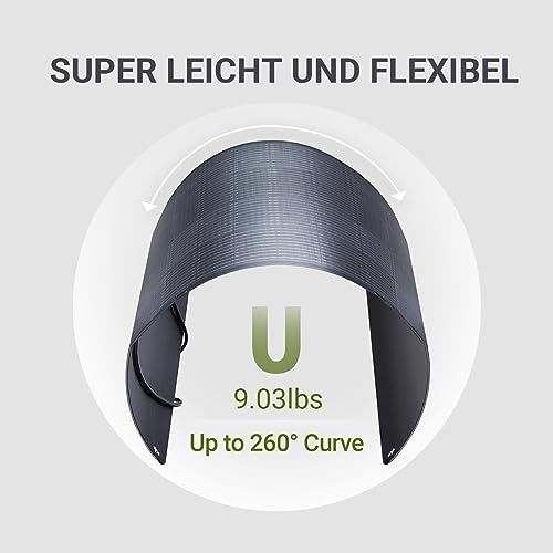 ALLPOWERS 200W Flexible Waterproof Solar Panel