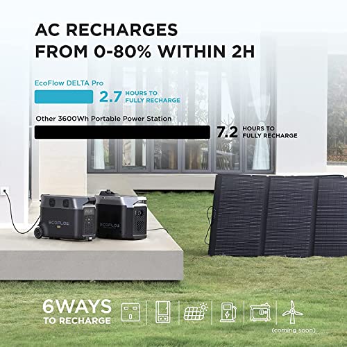 EF ECOFLOW DELTA Pro 3.6KWh Solar Generator
