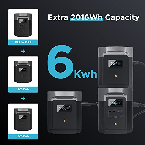 EF ECOFLOW DELTA Max Extra Battery, 2016Wh