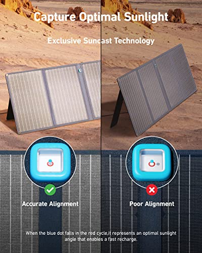 Anker 555 Solar Generator with Dual 100W Panels