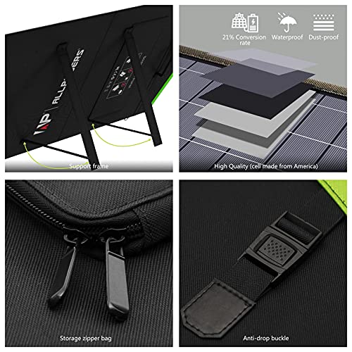 ALLPOWERS 140W Foldable Solar Charger for Outdoors