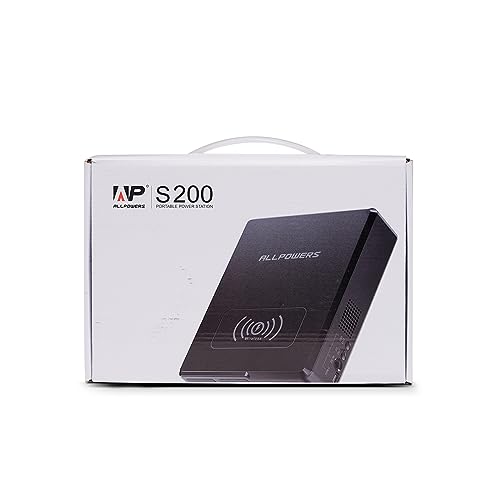 ALLPOWERS 154Wh Portable Power Station with Wireless Charging