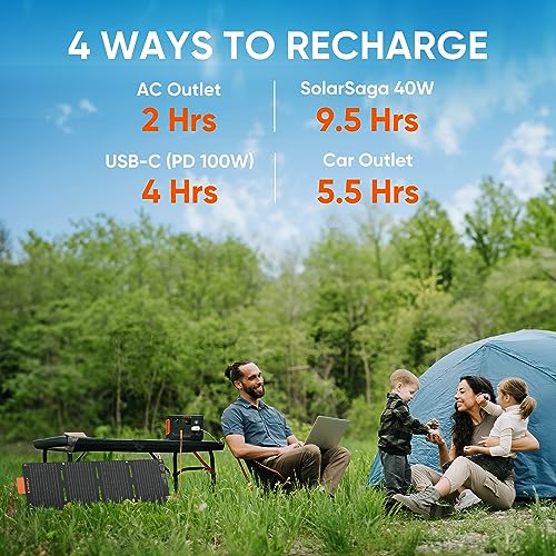 Jackery 300W Solar Generator with 40W Panel