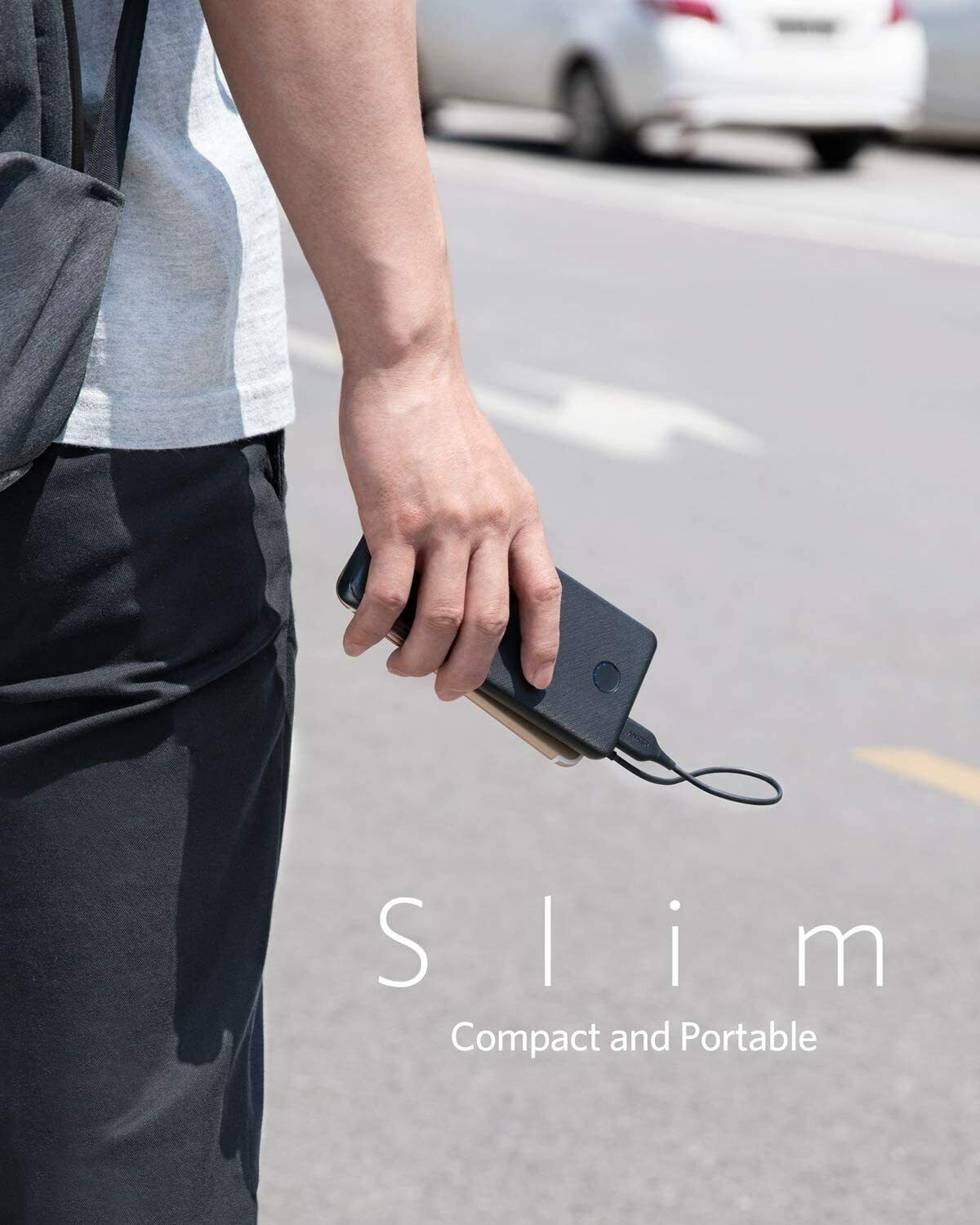 Anker Slim 10K Portable Charger with USB-C