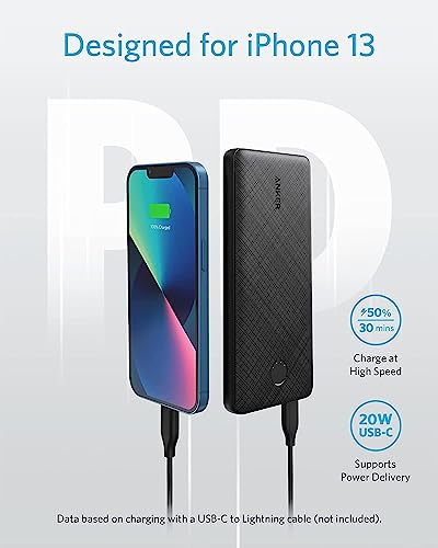 Anker 10000mAh USB-C Power Bank for Smart Devices