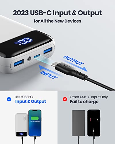 INIU 20000mAh Portable Charger with Fast Charging