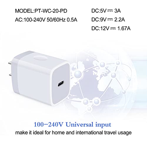 Fast Dual USB-C Wall Charger for Devices