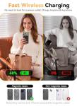 Magnetic 10000mAh Wireless Power Bank with Stand