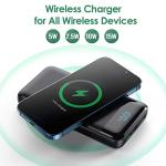 30,800mAh Wireless Portable Charger with Smart LCD Display