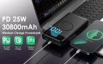 30,800mAh Wireless Portable Charger with Smart LCD Display