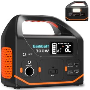 300W Portable Power Station for Camping & Home