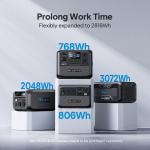 BLUETTI AC70 1000W Portable Power Station & Solar Charger