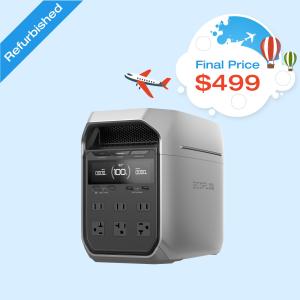 EcoFlow DELTA 3 Plus 1024Wh Portable Power Station