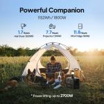 BLUETTI AC180 Solar Power Station for Travel