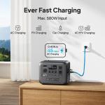 BLUETTI AC50B 700W 448Wh Portable Power Station LiFePO4 for Road Trip/Outage