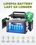 ALLPOWERS Portable Power Station Solar Generator Outdoor Camping LiFePO4 -Series