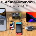 MARBERO Portable Power Station 88Wh Camping Lithium Battery Solar Generator Fast