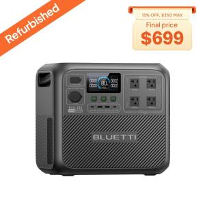 BLUETTI Elite 200 V2 2600W 2073Wh Portable Power Station LFP for Outdoor/Backup