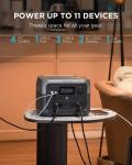 EcoFlow River 2 Max Power Station 512Wh Portable Outdoor Solar Generator Used