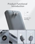 20000mAh Fast Charging Portable Power Bank with Cables