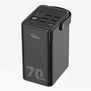 JOKO 70000mAh Fast Charging Power Bank with LED Display