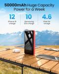 50000mAh Portable Power Bank with Fast Charging