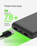 Belkin 20000mAh Portable Charger with USB-C & 2 USB-A Ports