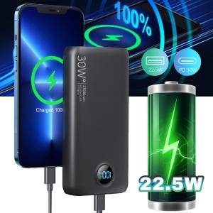 22.5W 20000mAh Fast Charging Power Bank