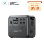 BLUETTI AC180 Solar Power Station for Outages