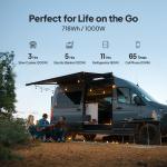 BLUETTI AC70 1000W Portable Power Station for Camping