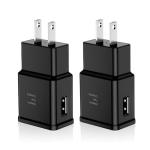 Fast Charging Wall Adapter for Android Devices (2-Pack)