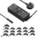 90W Universal Laptop Charger with 16 Tips