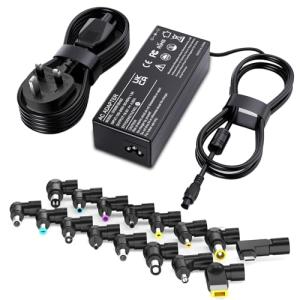 90W Universal Laptop Charger with 16 Tips