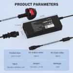 Universal 90W Laptop Charger with 16 Tips