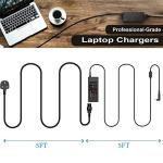 90W Universal Laptop Charger with 16 Tips