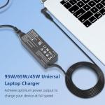 90W Universal Laptop Charger with 16 Tips