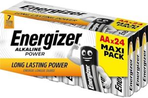 Energizer Alkaline AA Batteries, 24 Count Pack