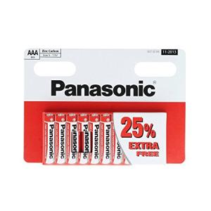 Panasonic AAA Zinc Carbon Batteries, 10 Pack