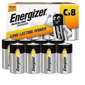 Energizer Alkaline C Batteries - 8 Pack