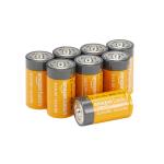 Amazon Basics C Cell Alkaline Batteries, 8-Pack