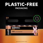 Duracell Plus C Batteries 4-Pack - Reliable Power