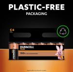 Duracell Plus C Batteries 6 Pack - Reliable Power