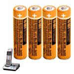 AAA Rechargeable Ni-MH Batteries 4-Pack 550mAh