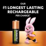 Duracell Rechargeable AA Batteries - 4 Pack, 2500 mAh