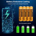 AAA Rechargeable Ni-MH Batteries 4-Pack 550mAh