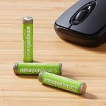 Amazon Basics 8-Pack Rechargeable AAA Batteries